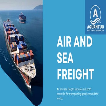 Air And Sea Freight International Cargo Service | PPTX