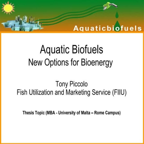 Aquaticbiofuels