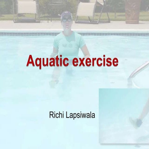 Aquatic exercises