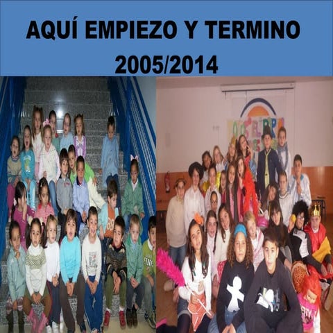 Aquí empiezo y termino