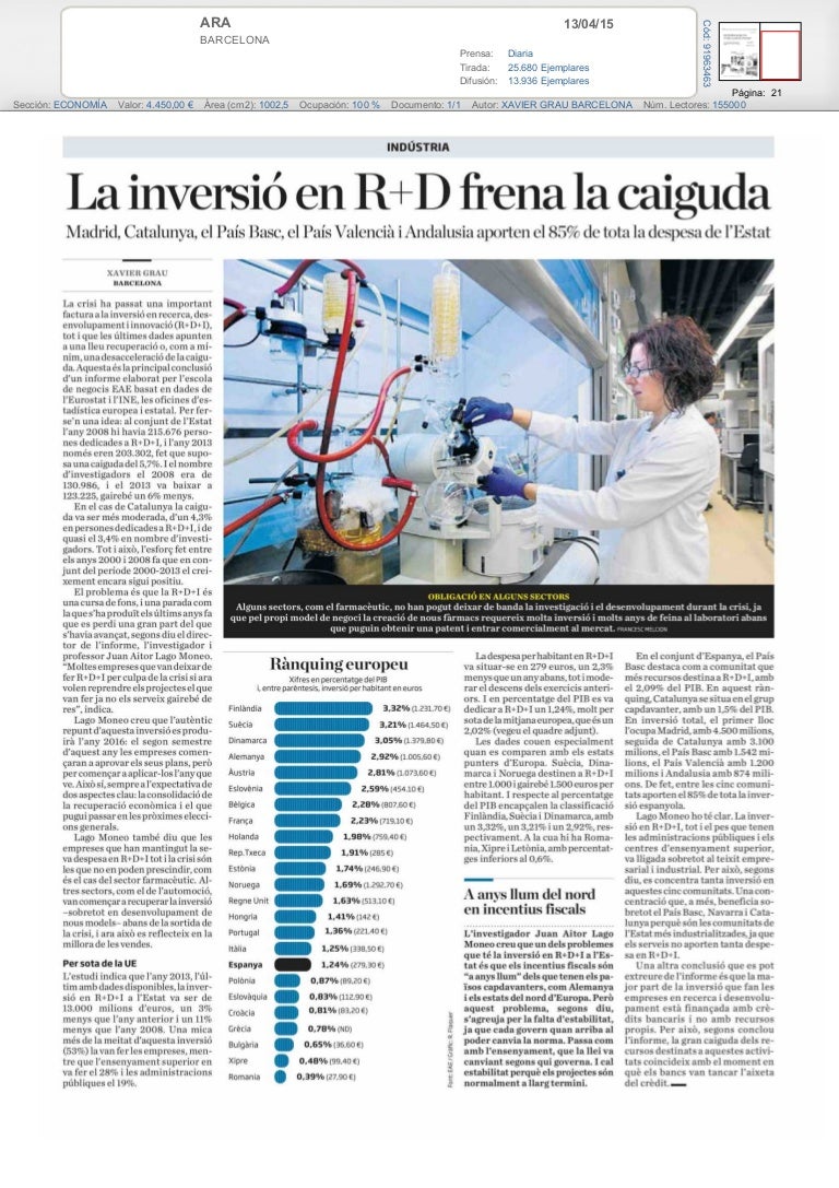 Aquesta s La Principal Conclusi D un Informe Elaborat Per L escola