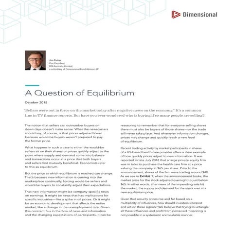 A question of equilibrium - can there be more buyers than sellers? Or more se...