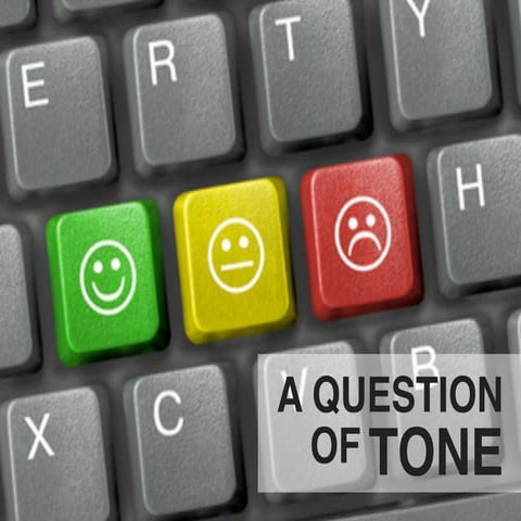 Brand voice: a question of tone