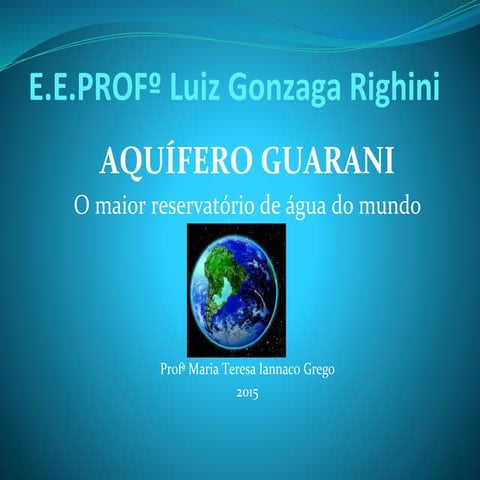 Aquífero Guarani 1 A