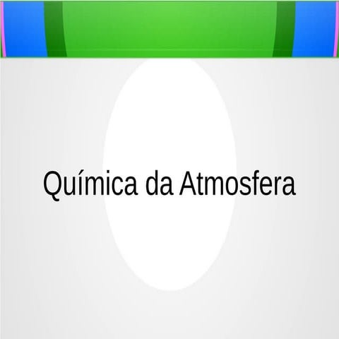 Química da Atmosfera