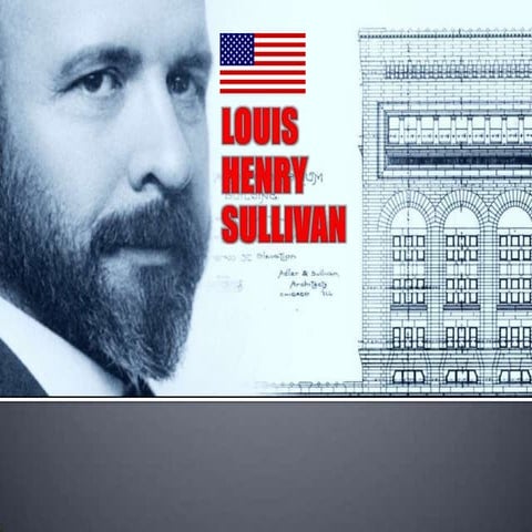 Ar. louis sullivan