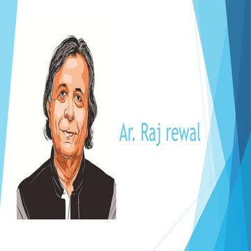 Ar. raj rewal | PPTX