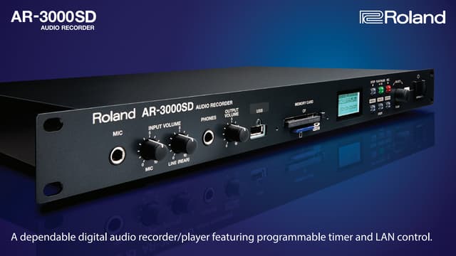 Roland AR-3000SD: Audio Recorder/Pl...