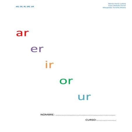 Ar er-ir-or-ur-imprenta