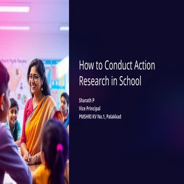 Action Research - A guide for teachers | PPTX