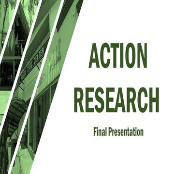 Action Research Final Presentation 2024. | PPTX