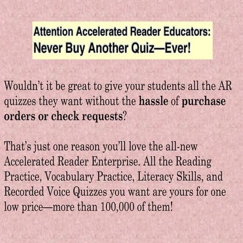 Ar Upgrade Presentation