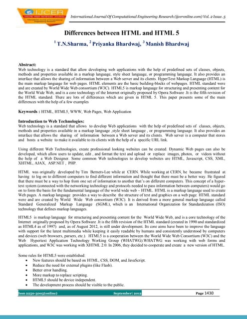 IJCER (www.ijceronline.com) International Journal of computational Engineerin...