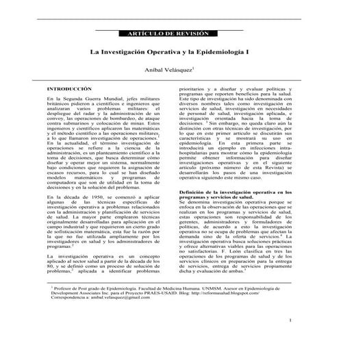  Investigación operativa 1