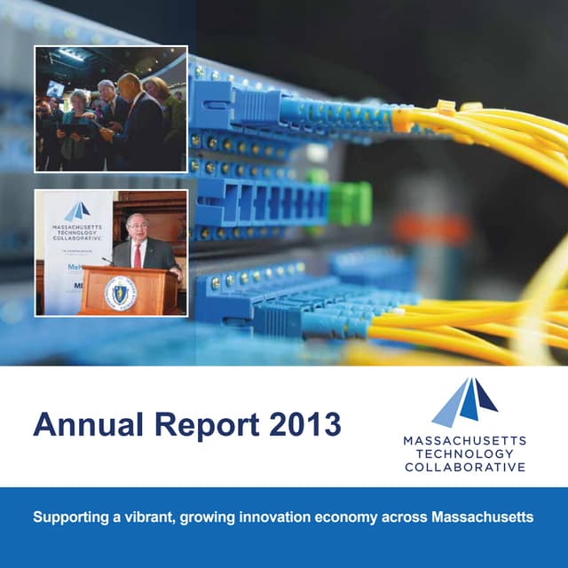 MassTech 2013 Annual Report