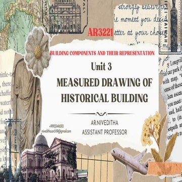 AR3221 BUIDLING COMPONENTS AND THEIR REPRESENTATION UNIT 3.pdf