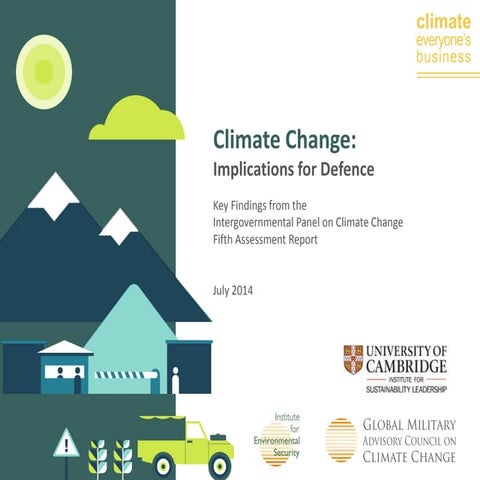 Climate Change: Implications for Defence