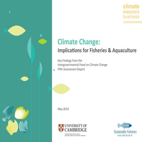 Climate Change: Implications for Fisheries and Aquaculture | PDF