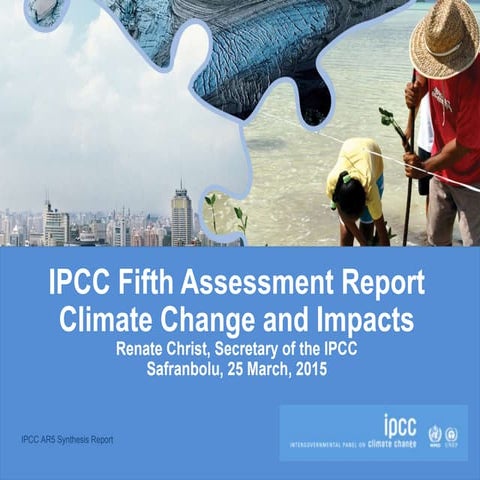 IPCC Fifth Assessment Report: Climate Change and Impacts 