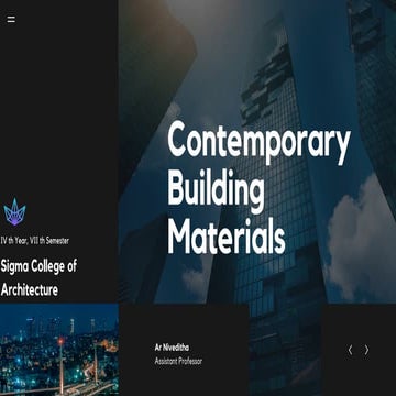 AR8007 UNIT 1 CONTEMPORARY BUILDING MATERIALS BARCH ANNA UNIVERSITY.pdf