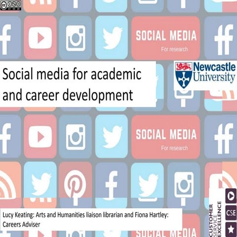 Social media for academic and career development