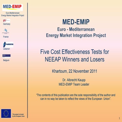 Arab ee guidline session 6 5effectiveness tests for ee measures plans