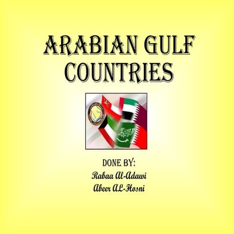 Arabian Gulf Countries
