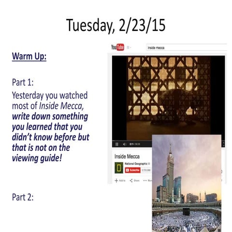 Arab Israel Conflict pre-ap 2015