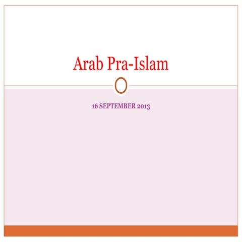 Arab Pra Islam