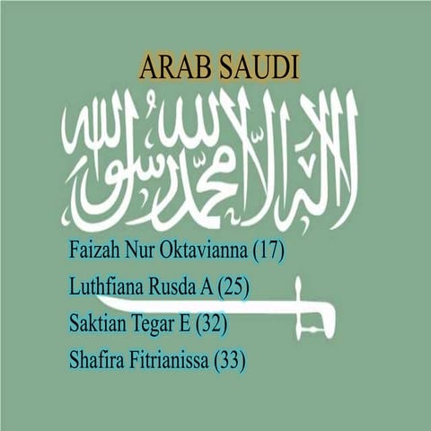 Tentang Arab saudi | PPTX