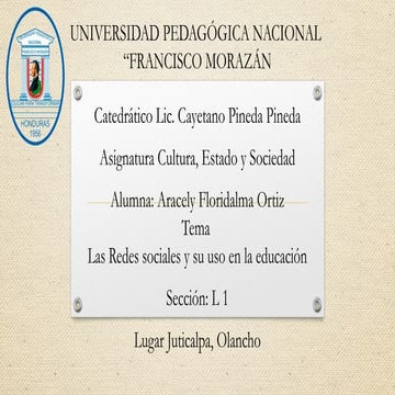 El Impacto y Uso de las Redes Sociales en la Educación Moderna | PPTX
