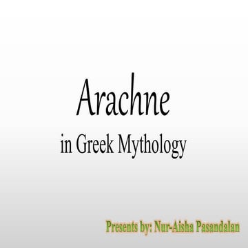 Arachne (The Fateful Quest)
