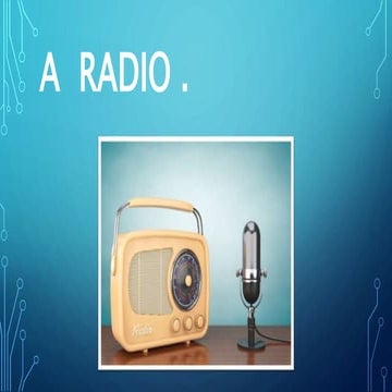 A  radio