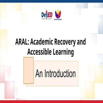 ARAL-Program-Primer For Guidance in Conducting