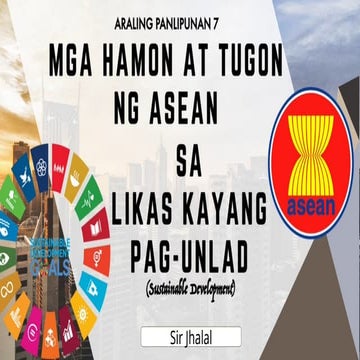 Aralin 14 Mga hamon at tugon ng ASEANsss | PPTX