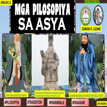 Mga Pilosopiya sa Asya