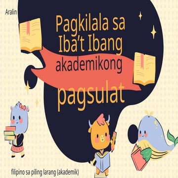 Comprehensive Guide to Academic Writing in Filipino Language | PDF