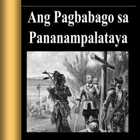 Aralin 3  ang pagbabago sa pananampalataya 