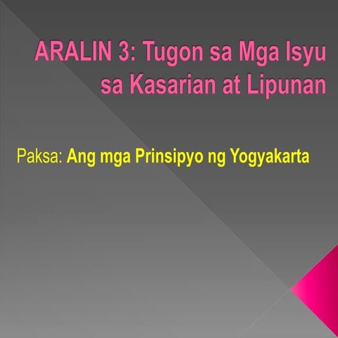 Aralin 3 aral pan. 10