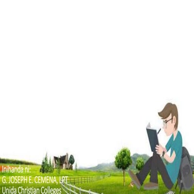 Aralin 5.1 Mga Hudyat ng Sanhi at Bunga ng mga Pangyayari