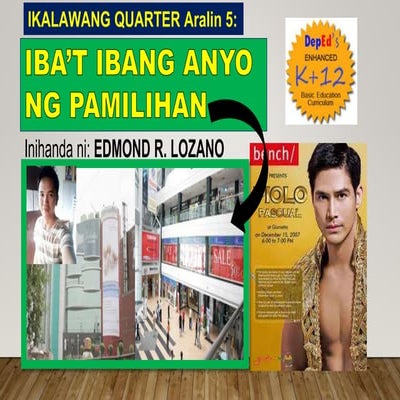 Aralin 5 Ibat ibang Anyo ng Pamilihan