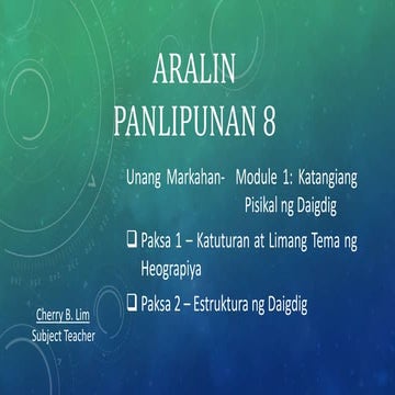 Aralin panlipunan 8 1st Q.pptx
