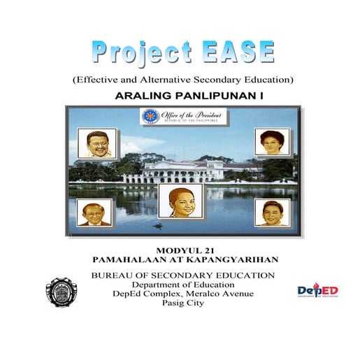 Aralin panlipunan modyul 21. pamahalaan at kapangyarihan (1)