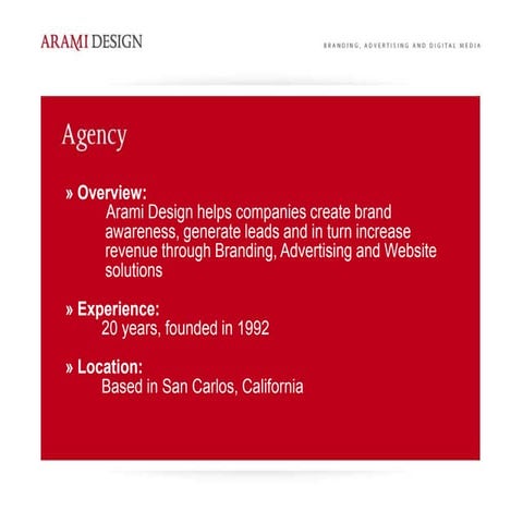Arami Design Overview | PPTX