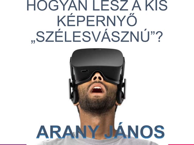 Arany János - Mobil VR marketing