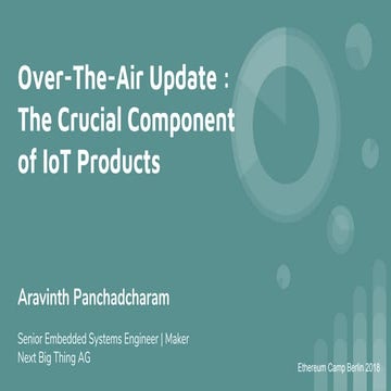 The Crucial Component of IoT Products by Aravinth Panchadcharam [ Senior Embe...