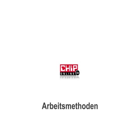 Arbeitsmethoden