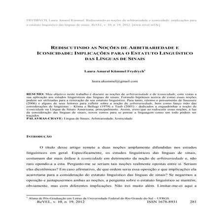 Arbitrariedade | PDF