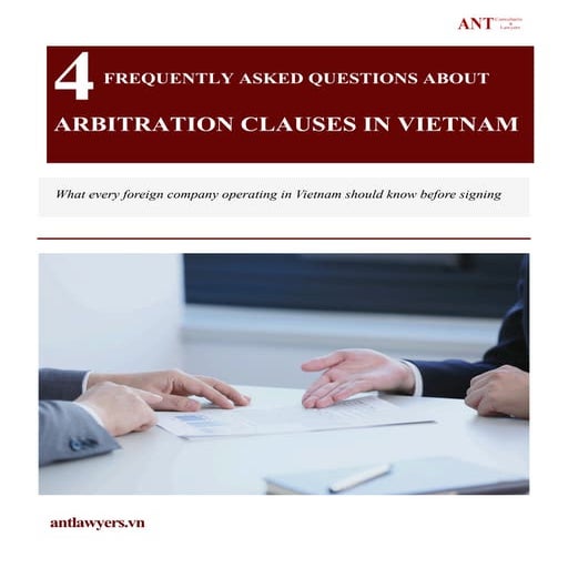4 Frequently Asked Questions about Arbitration Clauses in Vietnam | PDF