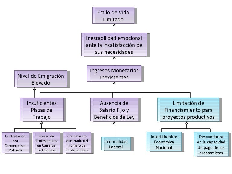 Arbol de problemas y objetivos